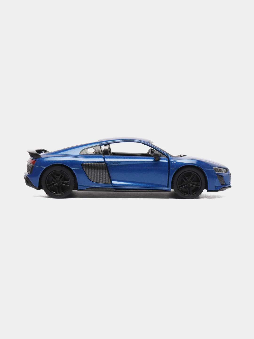 Синий машинка металлическая инерционная/ 2020 Audi R8 Coupe KT5422D модель 1:36 Kinsmart