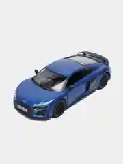 Синий машинка металлическая инерционная/ 2020 Audi R8 Coupe KT5422D модель 1:36 Kinsmart