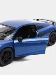 Синий машинка металлическая инерционная/ 2020 Audi R8 Coupe KT5422D модель 1:36 Kinsmart