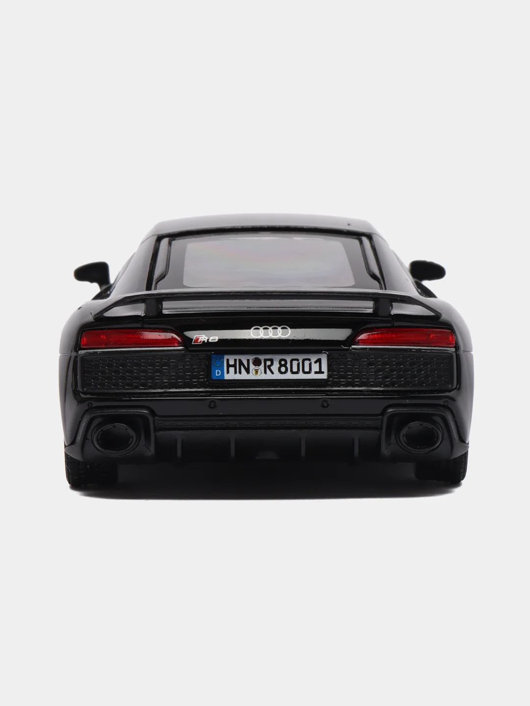 Черный машинка металлическая инерционная/ 2020 Audi R8 Coupe KT5422D модель 1:36 Kinsmart