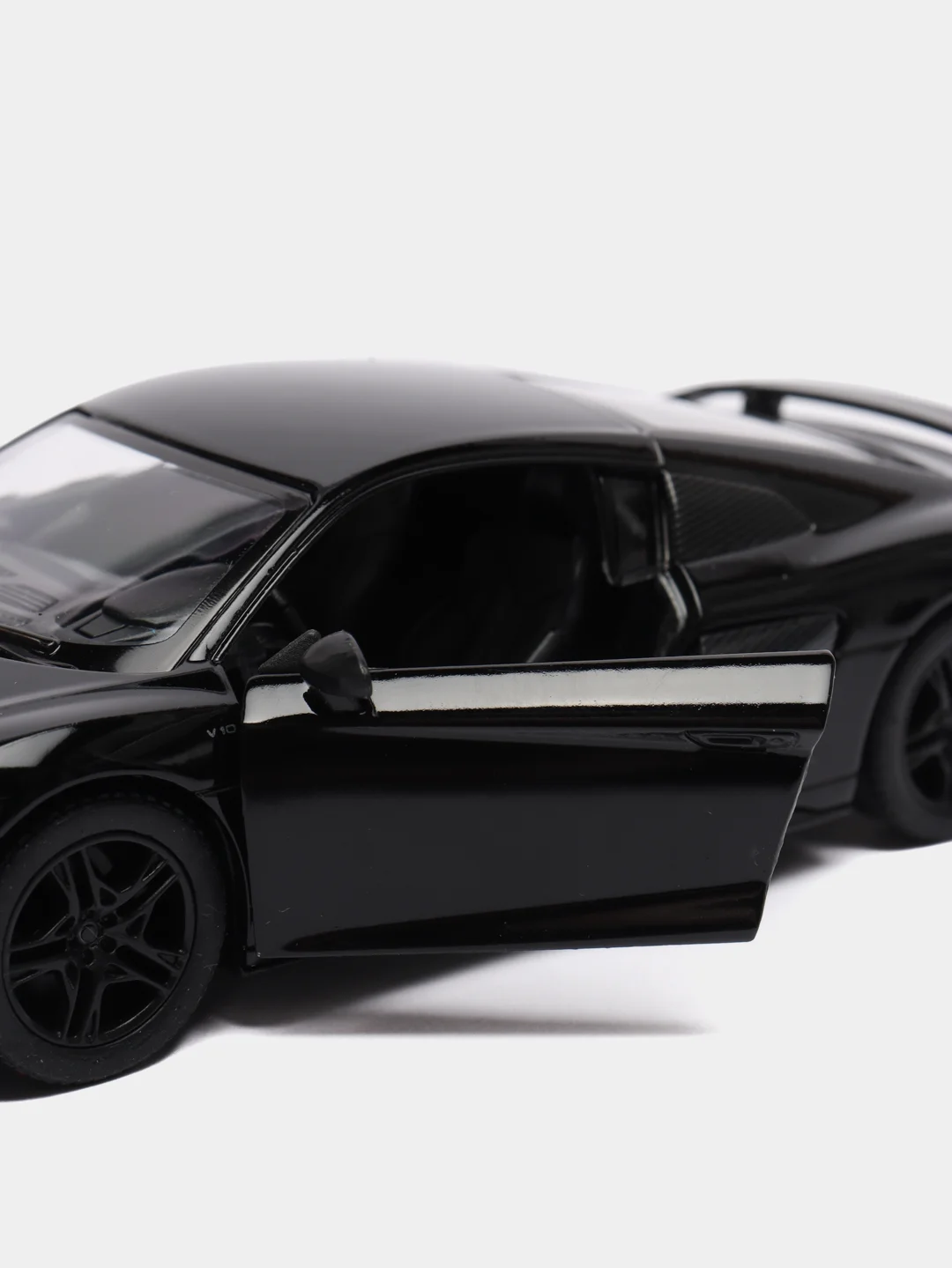 Черный машинка металлическая инерционная/ 2020 Audi R8 Coupe KT5422D модель 1:36 Kinsmart