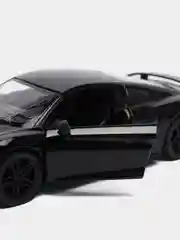 Черный машинка металлическая инерционная/ 2020 Audi R8 Coupe KT5422D модель 1:36 Kinsmart