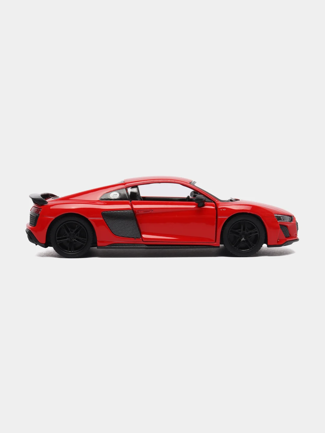 Красный машинка металлическая инерционная/ 2020 Audi R8 Coupe KT5422D модель 1:36 Kinsmart