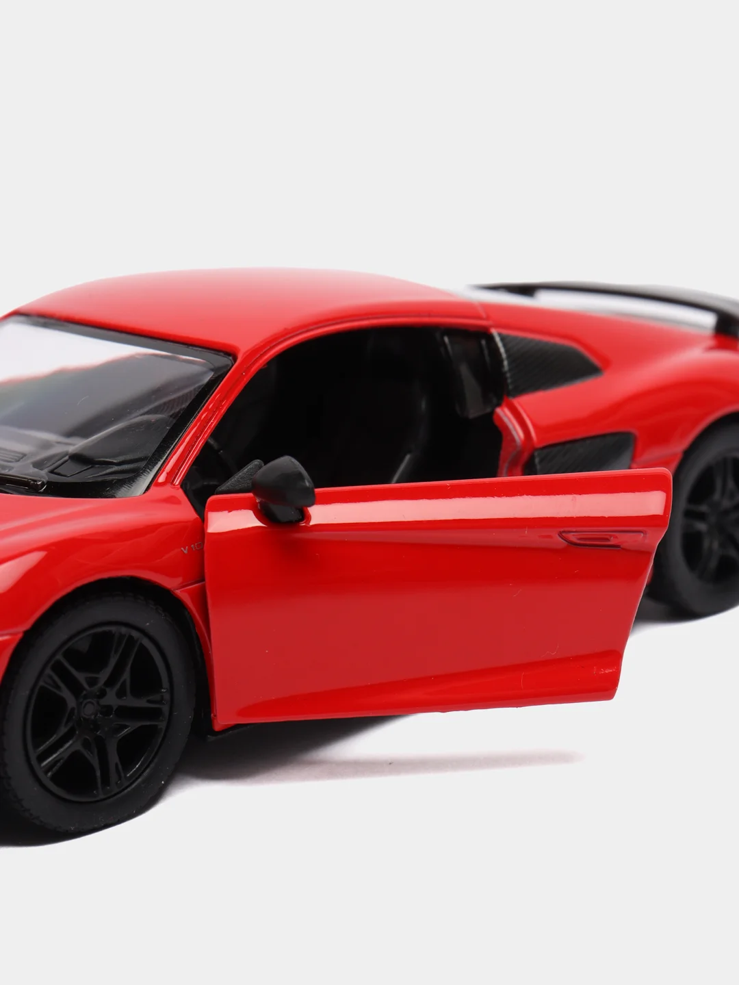 Красный машинка металлическая инерционная/ 2020 Audi R8 Coupe KT5422D модель 1:36 Kinsmart