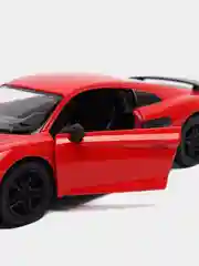 Красный машинка металлическая инерционная/ 2020 Audi R8 Coupe KT5422D модель 1:36 Kinsmart
