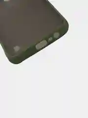 Лесной зеленый чехол Realme C21Y / C25Y / Реалми C21Y / C25Y пластиковый, матовый, с цветными кнопками