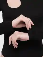 Угольный боди женское, в сетку