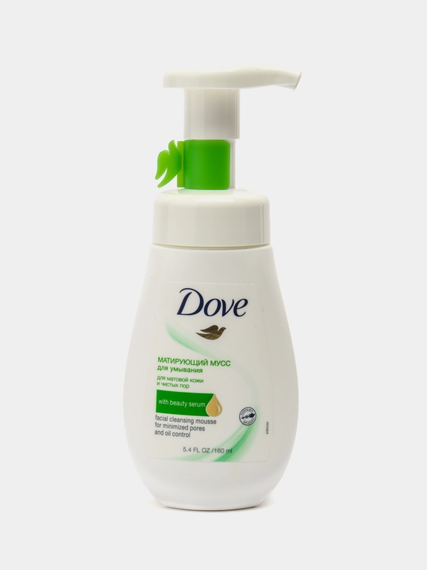 Мусс-пенка для умывания Dove "Матирующий", 160 мл