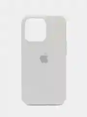 Белый чехол для iPhone XR, 11, 12, 13, 14, Pro, Pro Max, силиконовый, с логотипом