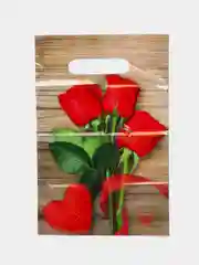 Красный пакеты подарочные 19*30 см, 30*40 см, товары для праздника, пакетики