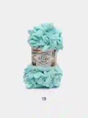 Морской пряжа Alize Puffy, петельки большие, микрополиэстер, 100 г, 9 м