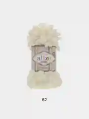 Молочный пряжа Alize Puffy, петельки большие, микрополиэстер, 100 г, 9 м