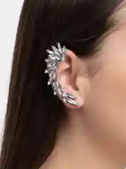 Серебряный серьга-кафф на одно ухо "Крылья ангела"