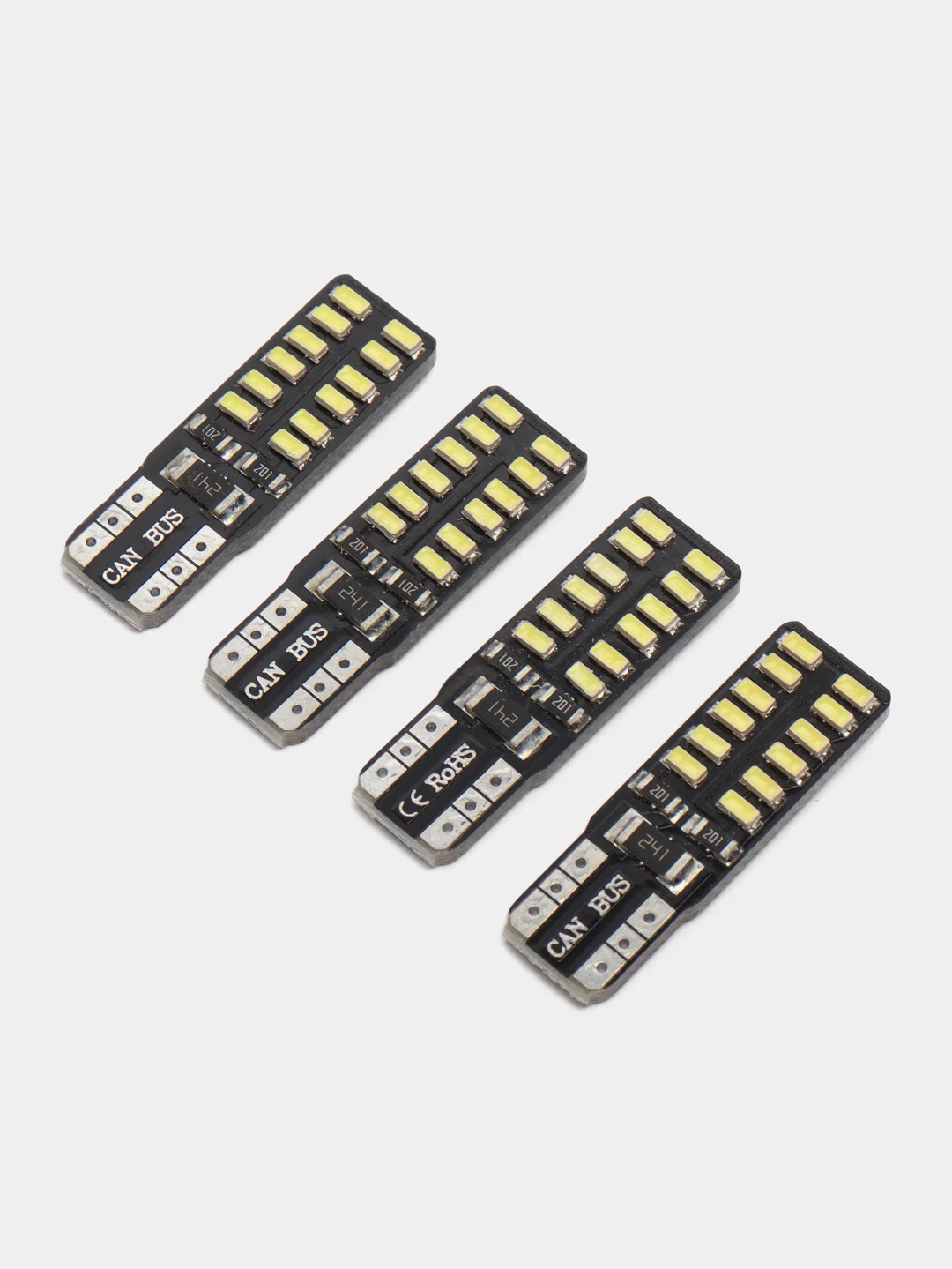 Белый светодиодные Габаритные LED лампы W5W T10 диоды Лампочки габариты/огонь/салон/подсветка
