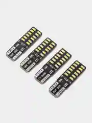 Белый светодиодные Габаритные LED лампы W5W T10 диоды Лампочки габариты/огонь/салон/подсветка