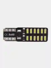 Белый светодиодные Габаритные LED лампы W5W T10 диоды Лампочки габариты/огонь/салон/подсветка