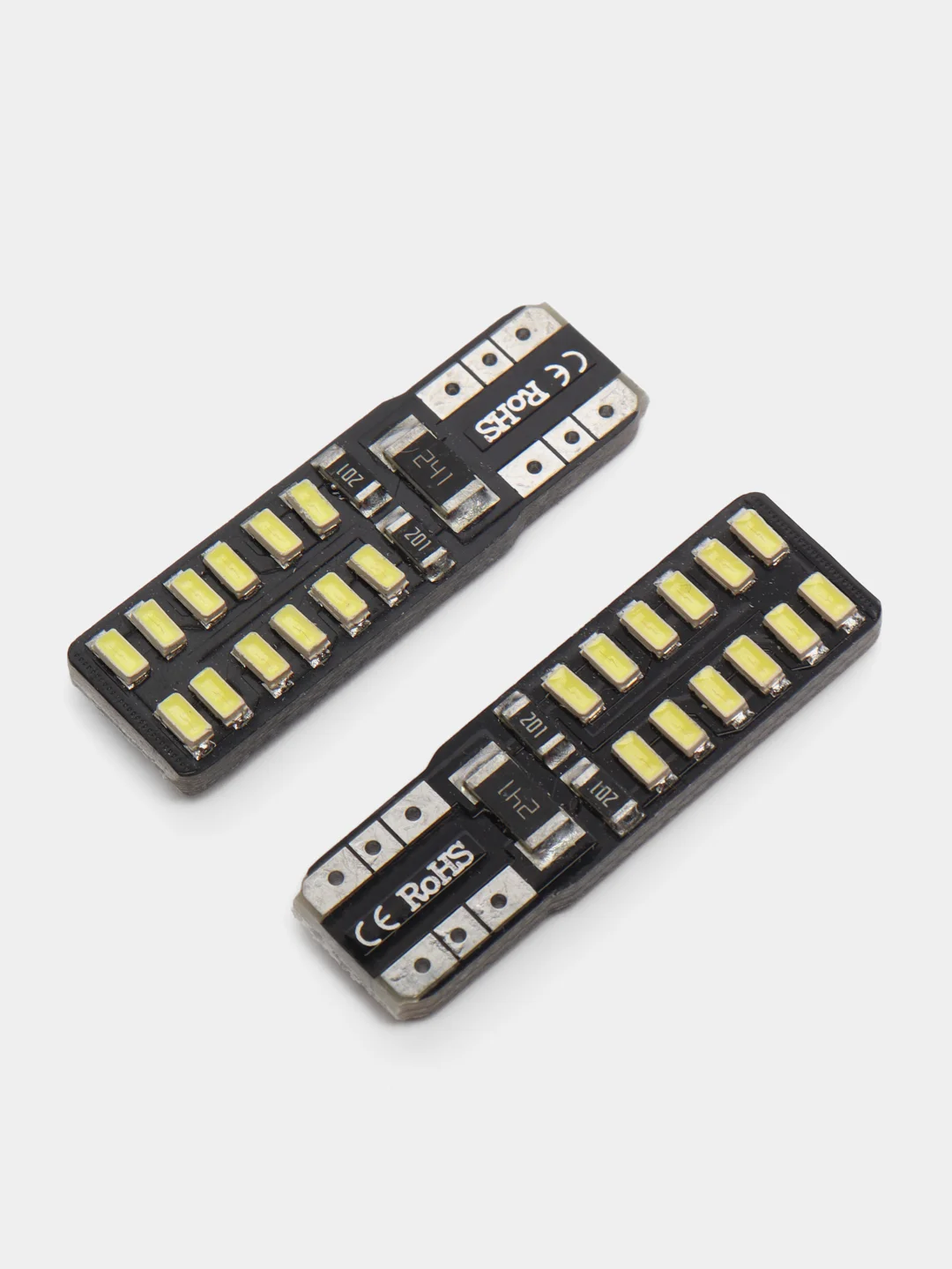 Белый светодиодные Габаритные LED лампы W5W T10 диоды Лампочки габариты/огонь/салон/подсветка