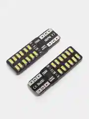 Белый светодиодные Габаритные LED лампы W5W T10 диоды Лампочки габариты/огонь/салон/подсветка