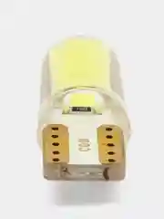 Белый автомобильная светодиодная габаритная LED лампа T10 W5W для ДХО и фар и подцветки салона