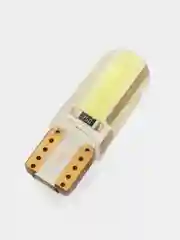 Белый автомобильная светодиодная габаритная LED лампа T10 W5W для ДХО и фар и подцветки салона