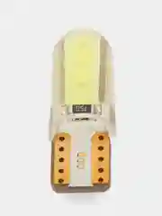 Белый автомобильная светодиодная габаритная LED лампа T10 W5W для ДХО и фар и подцветки салона