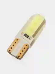 Белый автомобильная светодиодная габаритная LED лампа T10 W5W для ДХО и фар и подцветки салона