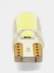 Белый автомобильная светодиодная габаритная LED лампа T10 W5W для ДХО и фар и подцветки салона