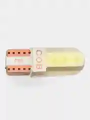Светодиодные габаритные LED лампы W5W T10 COB 4 автосвет огни