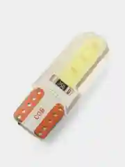 Светодиодные габаритные LED лампы W5W T10 COB 4 автосвет огни
