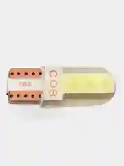 Светодиодные габаритные LED лампы W5W T10 COB 4 автосвет огни