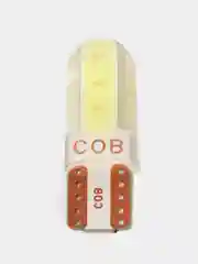 Светодиодные габаритные LED лампы W5W T10 COB 4 автосвет огни