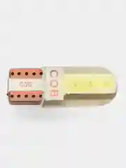 Светодиодные габаритные LED лампы W5W T10 COB 4 автосвет огни
