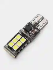 Белый габаритные светодиодные лампы Автомобильная LED лампа T10 W5W с CANBUS 15 диодов