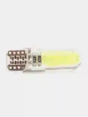 Габаритные LED лампы W5W T10 1-2-4 шт COB 10 Светодиодные Лампочки /огонь/салон/подсветка