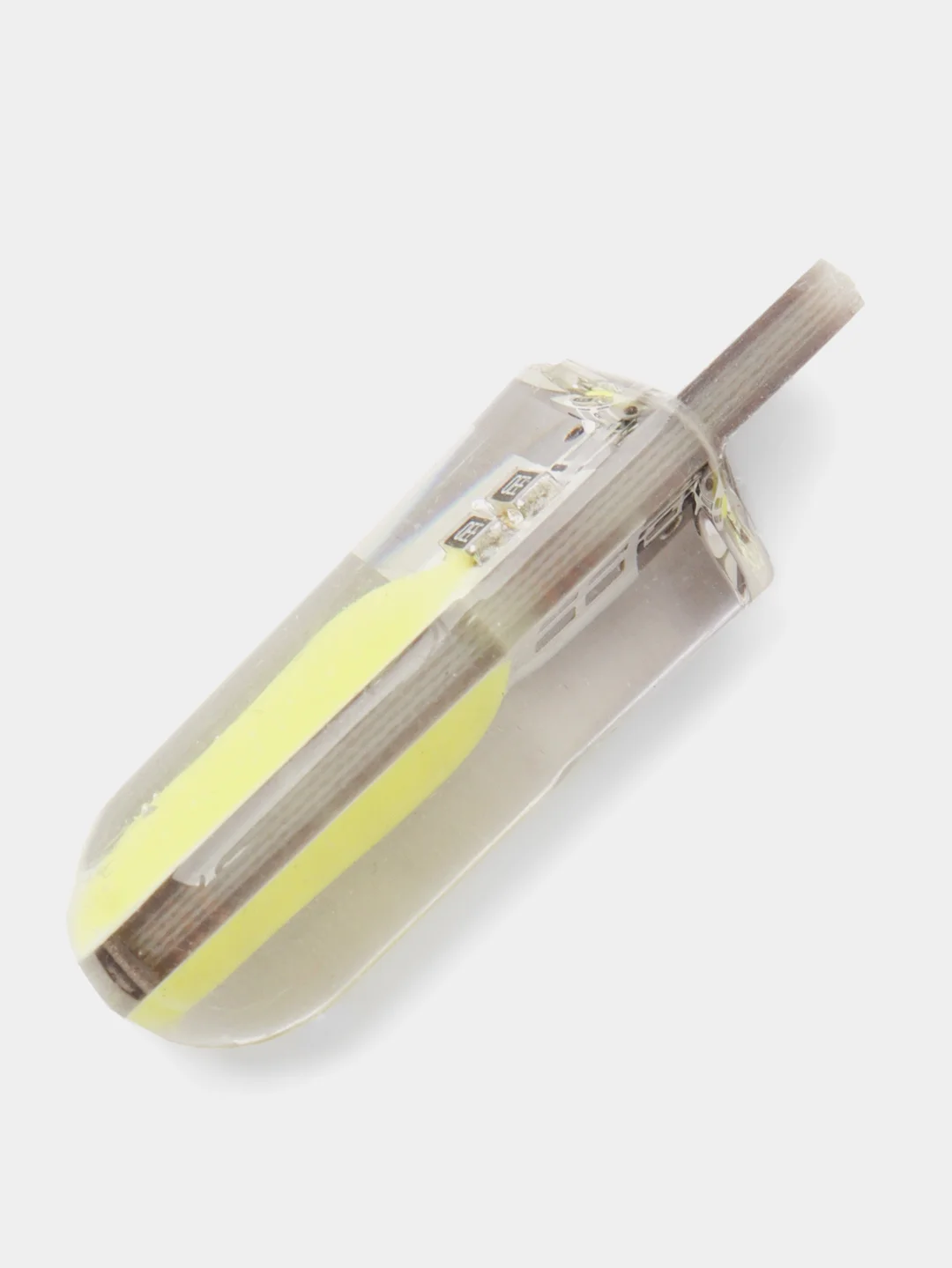 Габаритные LED лампы W5W T10 1-2-4 шт COB 10 Светодиодные Лампочки /огонь/салон/подсветка