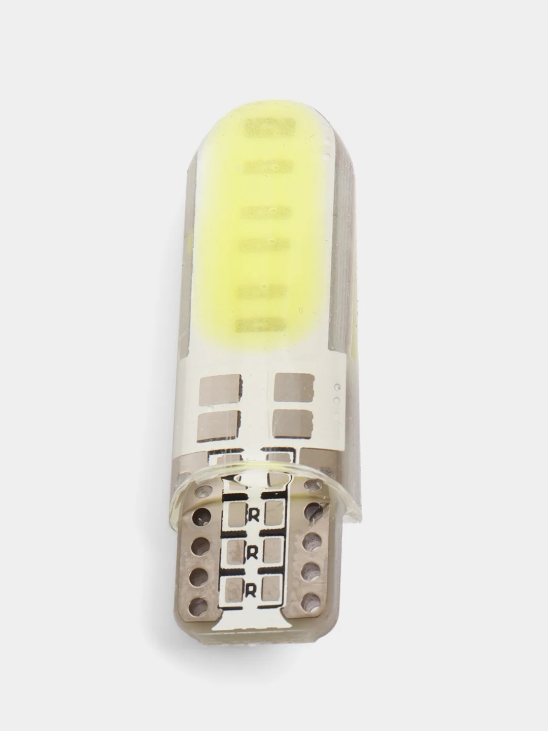 Габаритные LED лампы W5W T10 1-2-4 шт COB 10 Светодиодные Лампочки /огонь/салон/подсветка