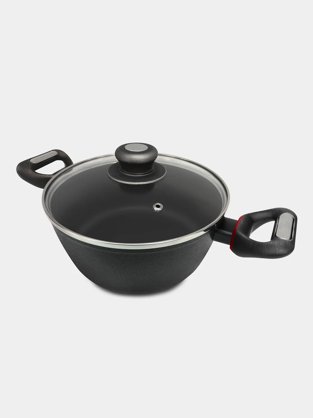 Кастрюля с крышкой Polaris PRO collection-20C 20 см Черный