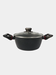 Кастрюля с крышкой Polaris PRO collection-20C 20 см Черный