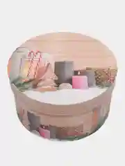 Аметистовый коробка подарочная новогодняя