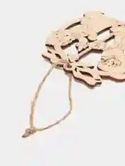Манго новогодние елочные игрушки из дерева