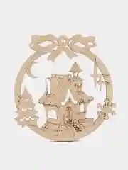 Лайм новогодние елочные игрушки из дерева