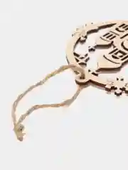 Мятный новогодние елочные игрушки из дерева