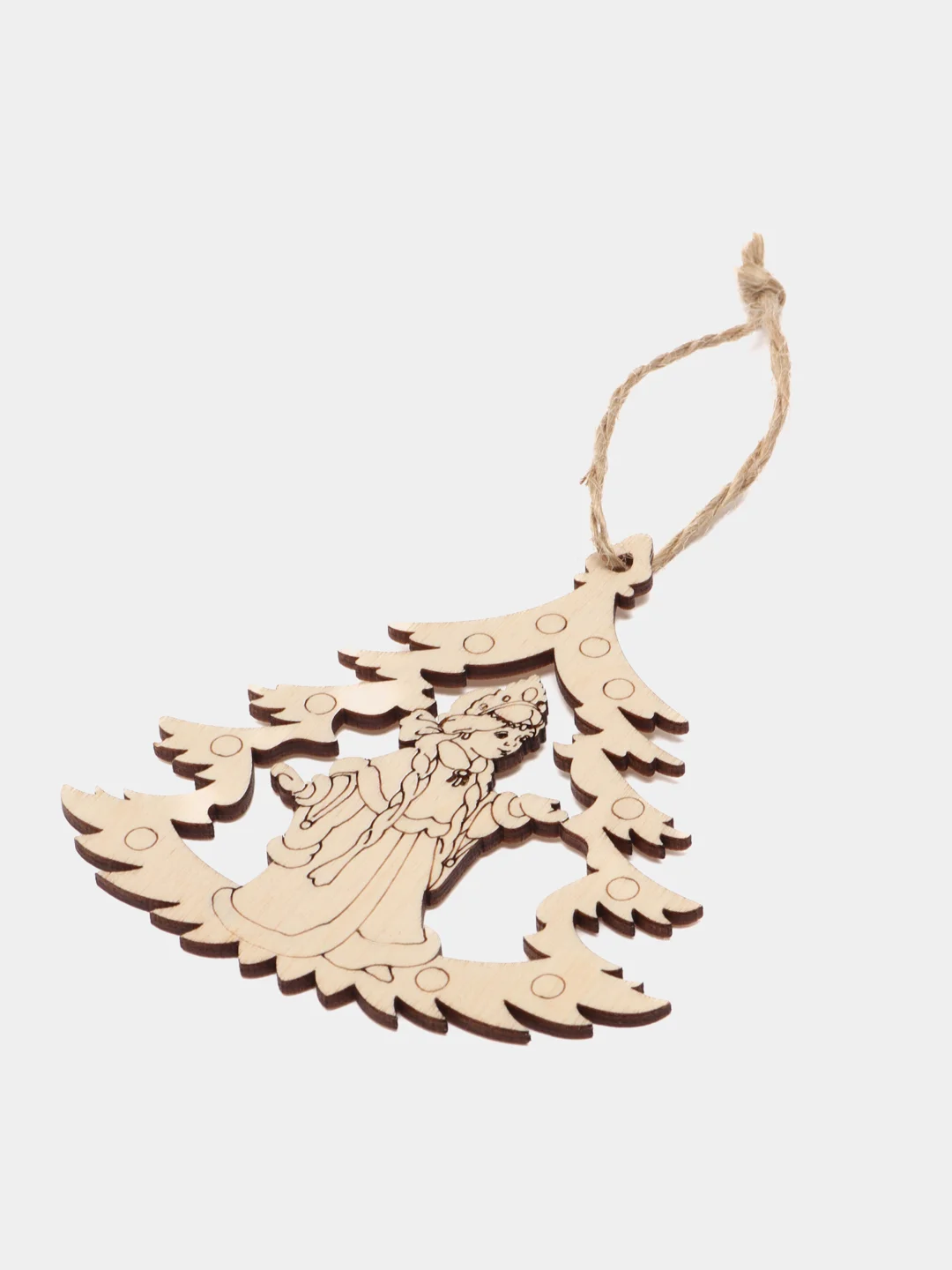 Хаки новогодние елочные игрушки из дерева
