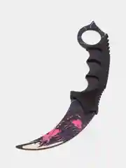 Розовый нож деревянный лак керамбит 8 видов кс го / cs go
