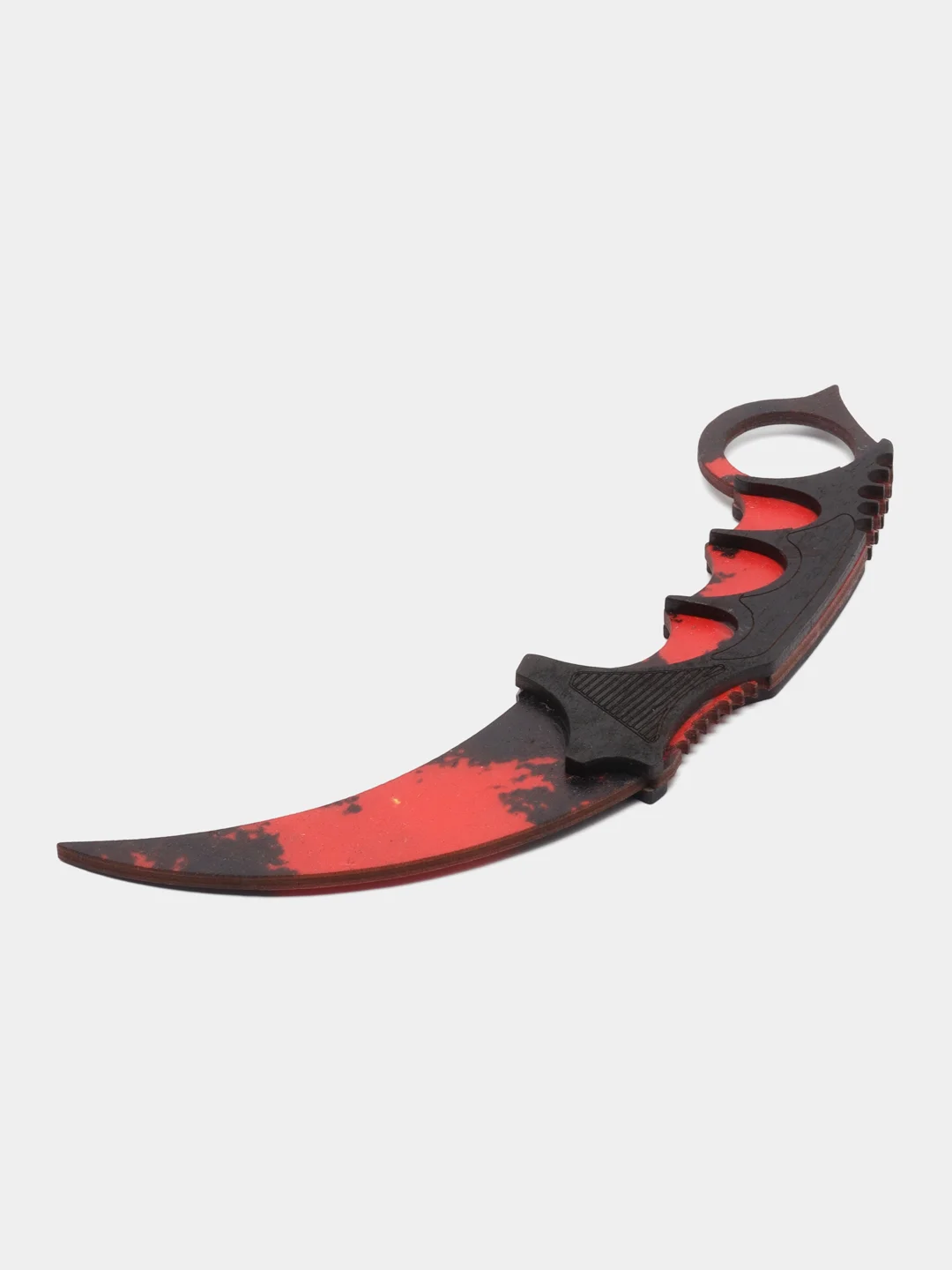 Алый нож деревянный лак керамбит 8 видов кс го / cs go