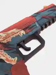 Алый резинкострел пистолет Five-Seven из CS:GO, 6 скинов, дерево