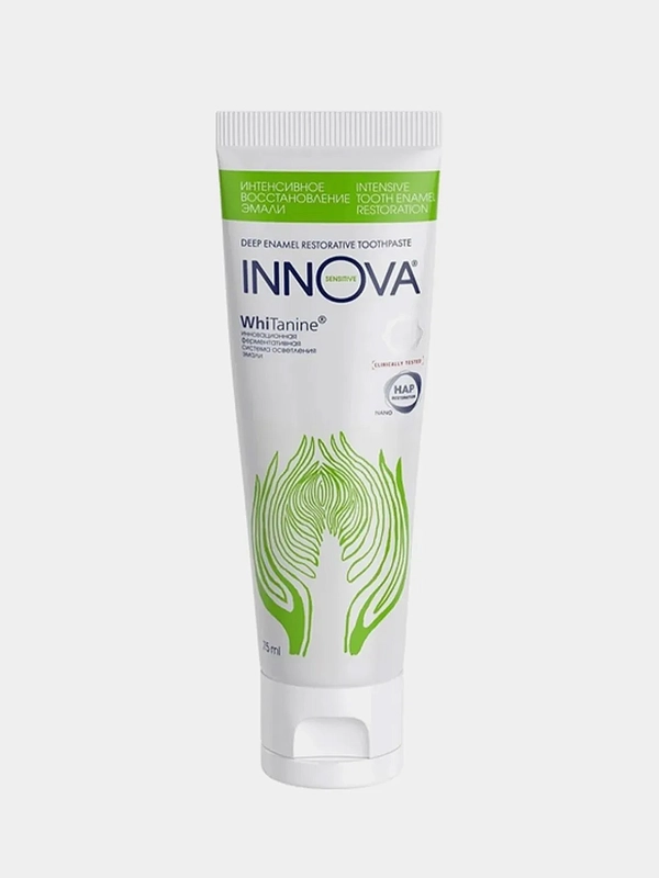 Зубная паста Innova Sensitive "Интенсивное восстановление эмали", 75 мл
