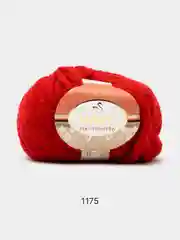 Красный пряжа Nako Pure Wool Plus, 100%шерсть, 100г/30м