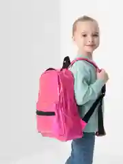 Розовый рюкзак