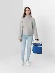 Синий термосумка